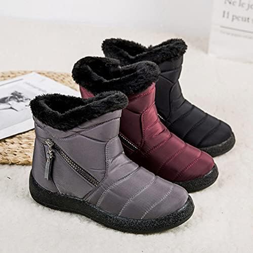 Amazon | [XYZL] ムートン ブーツ 女の子 ジッパー 防寒 雪 ガールズ